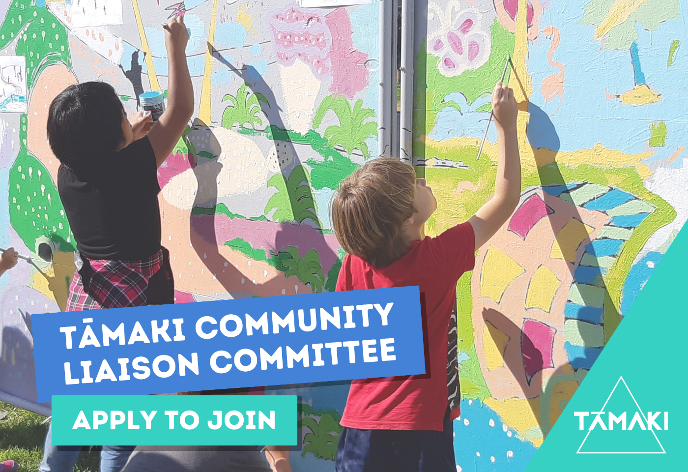 Apply now to join the Tāmaki Community Liaison Committee